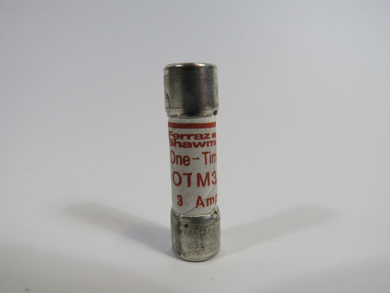 Ferraz Shawmut OTM3 One-Time Fuse 3A 250V USED