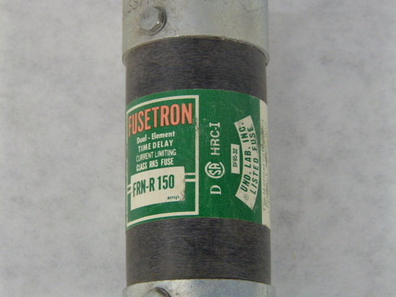 Fusetron FRN-R-150 Time Delay Fuse 150A 250V USED