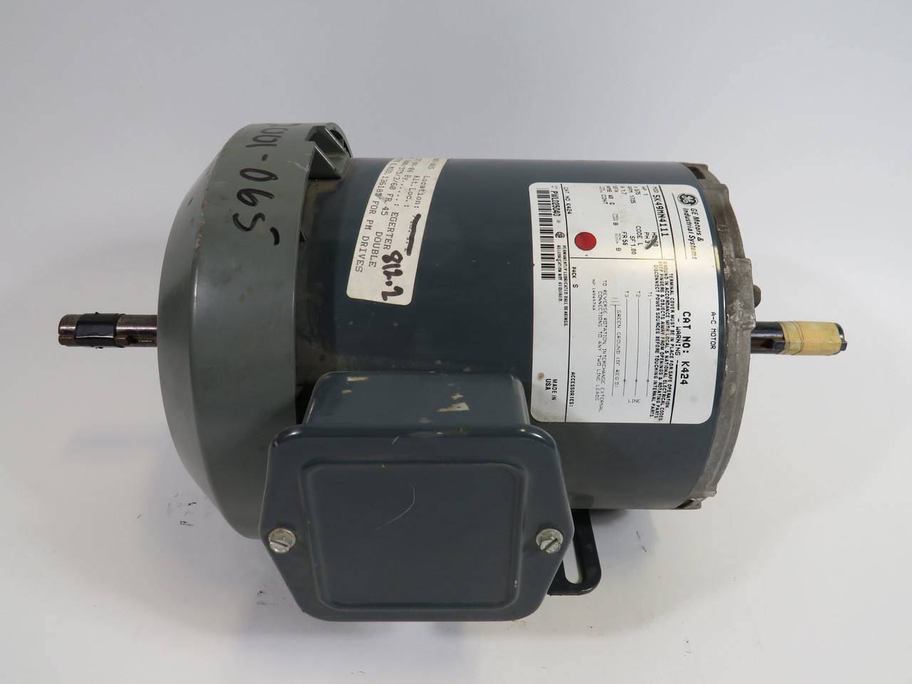 General Electric 5K49MN4111 1Hp 1725RPM 575V 1.7A 3Ph 60Hz USED