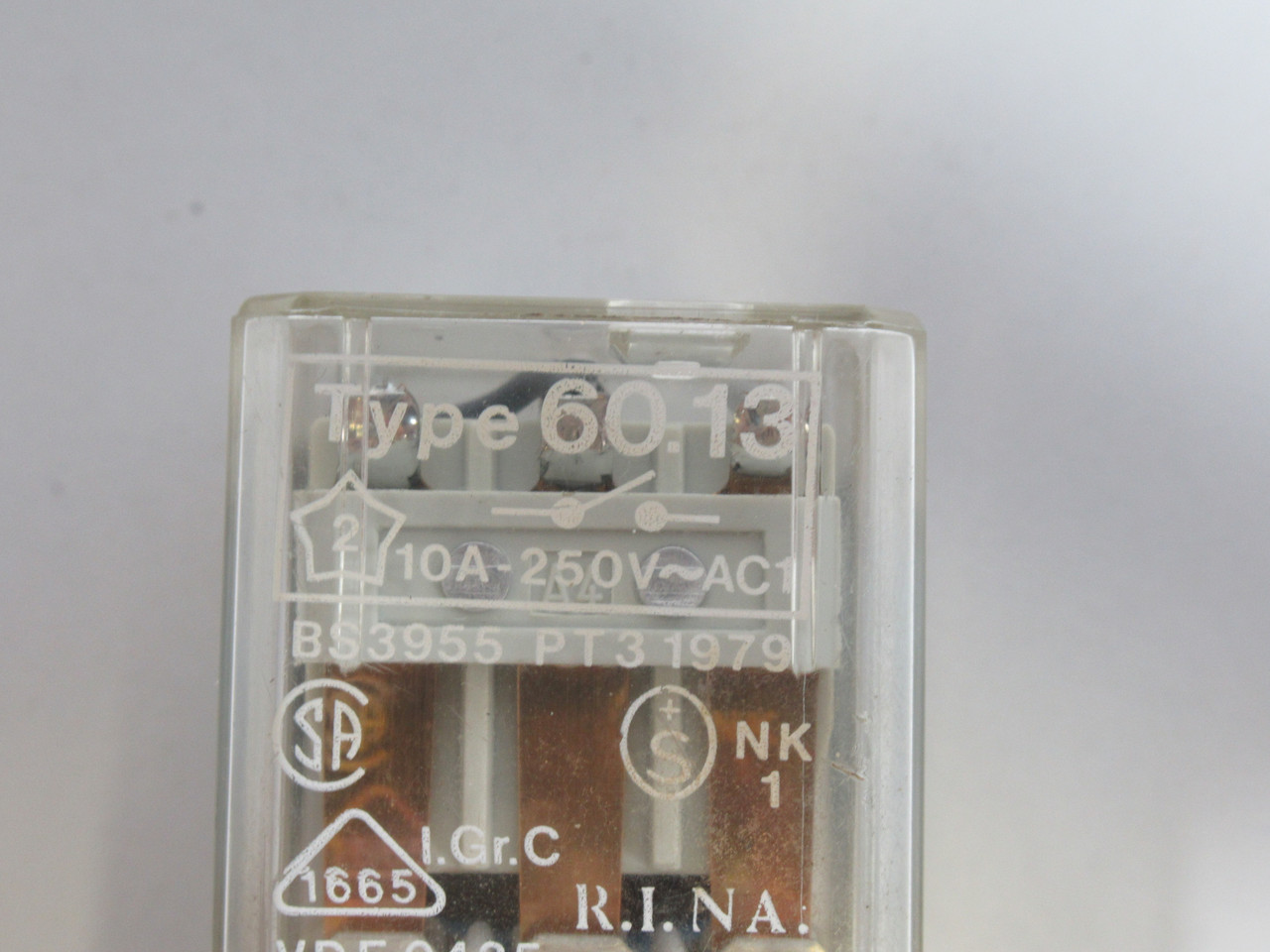 Finder 60.13.9.024.0000 Relay 24VDC 10A 11-Pin USED