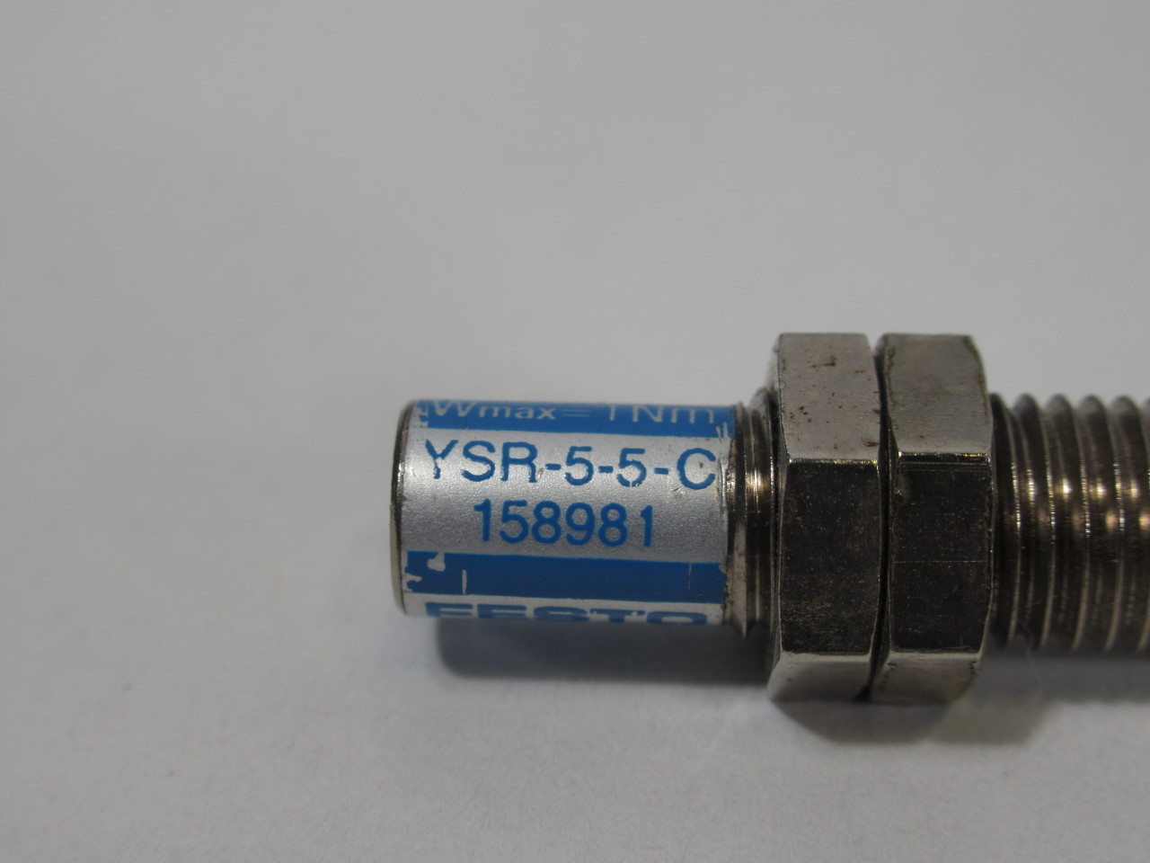 Festo 158981 YSR-5-5-C Shock Absorber 5mm Bore 5mm Stroke USED