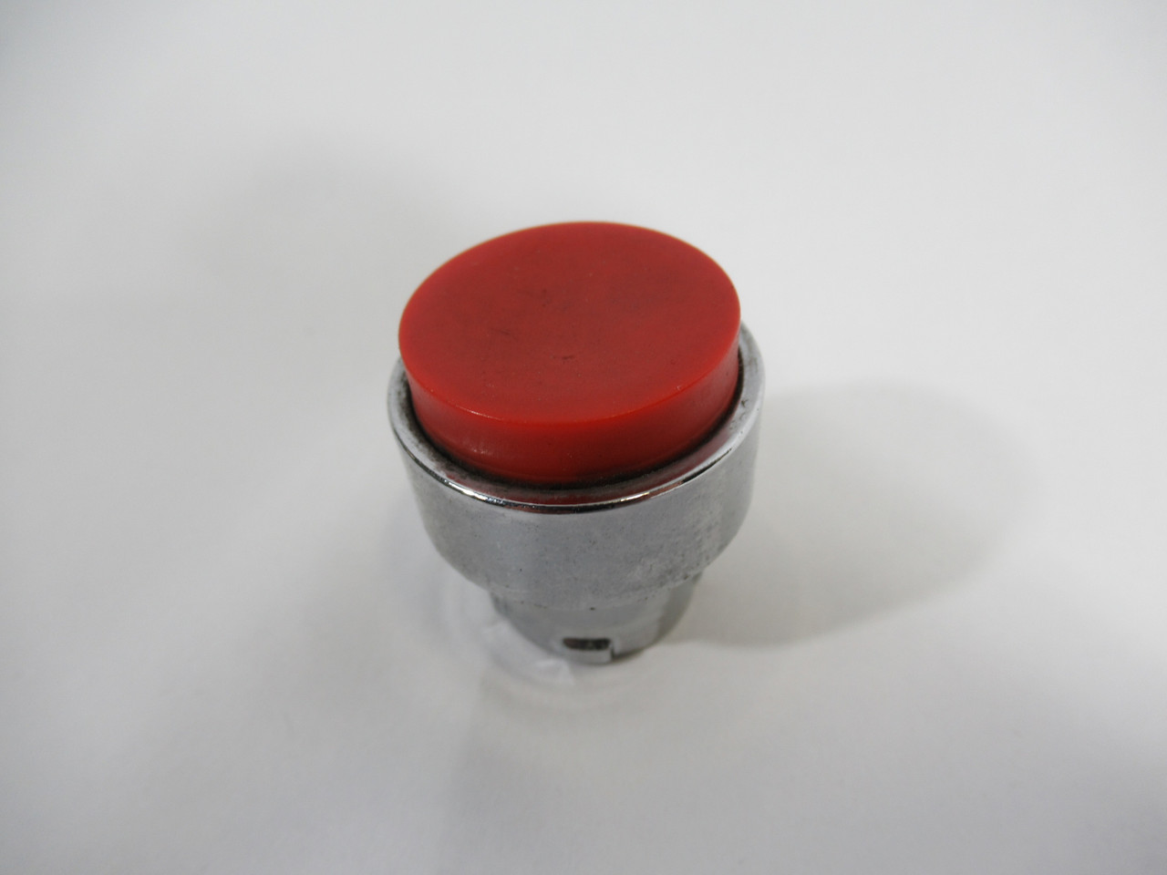 Altech 2AP4 22mm Metal Red Extended Momentary Push Button USED