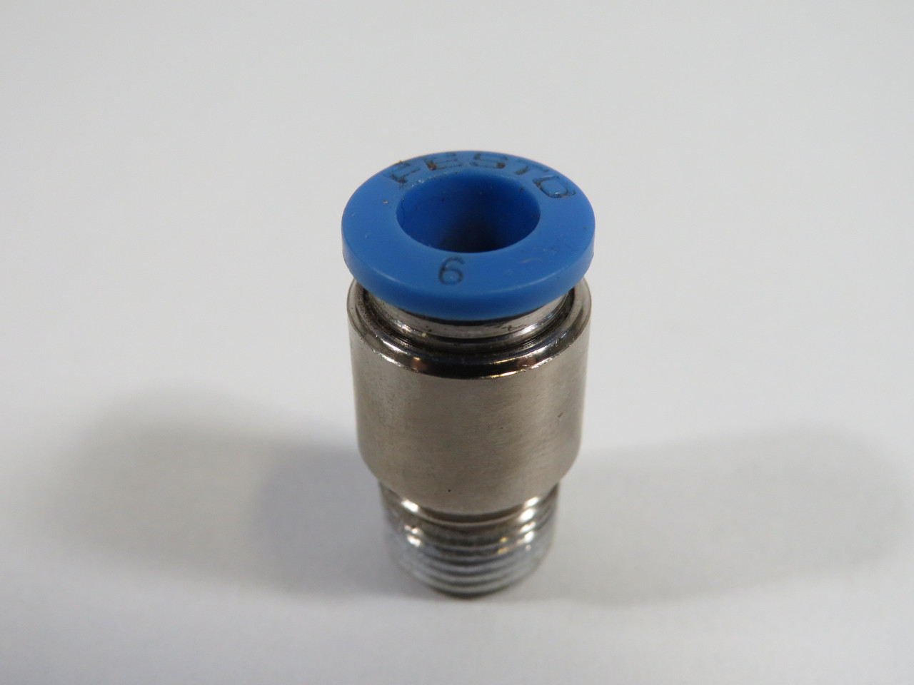Festo 153013 QS-1/8-6-I Push-In Fitting R1/8" Thread 6mm Tube OD 10-Pack USED