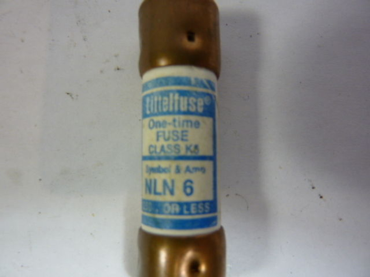 Littelfuse NLN-6 Time Delay Fuse 6A 250V USED