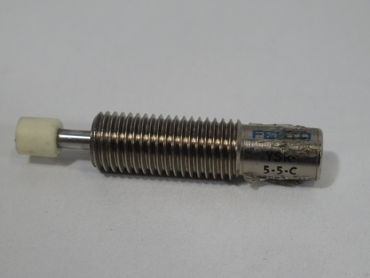 Festo 158981 YSR-5-5-C Shock Absorber 5mm B 5mm S *Missing Hardware* USED