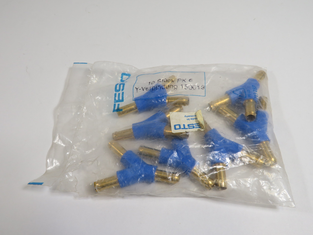 Festo 150013 Y-PK-6 Barbed Y-Connector 6mm Tube OD 7-Pack  NWB