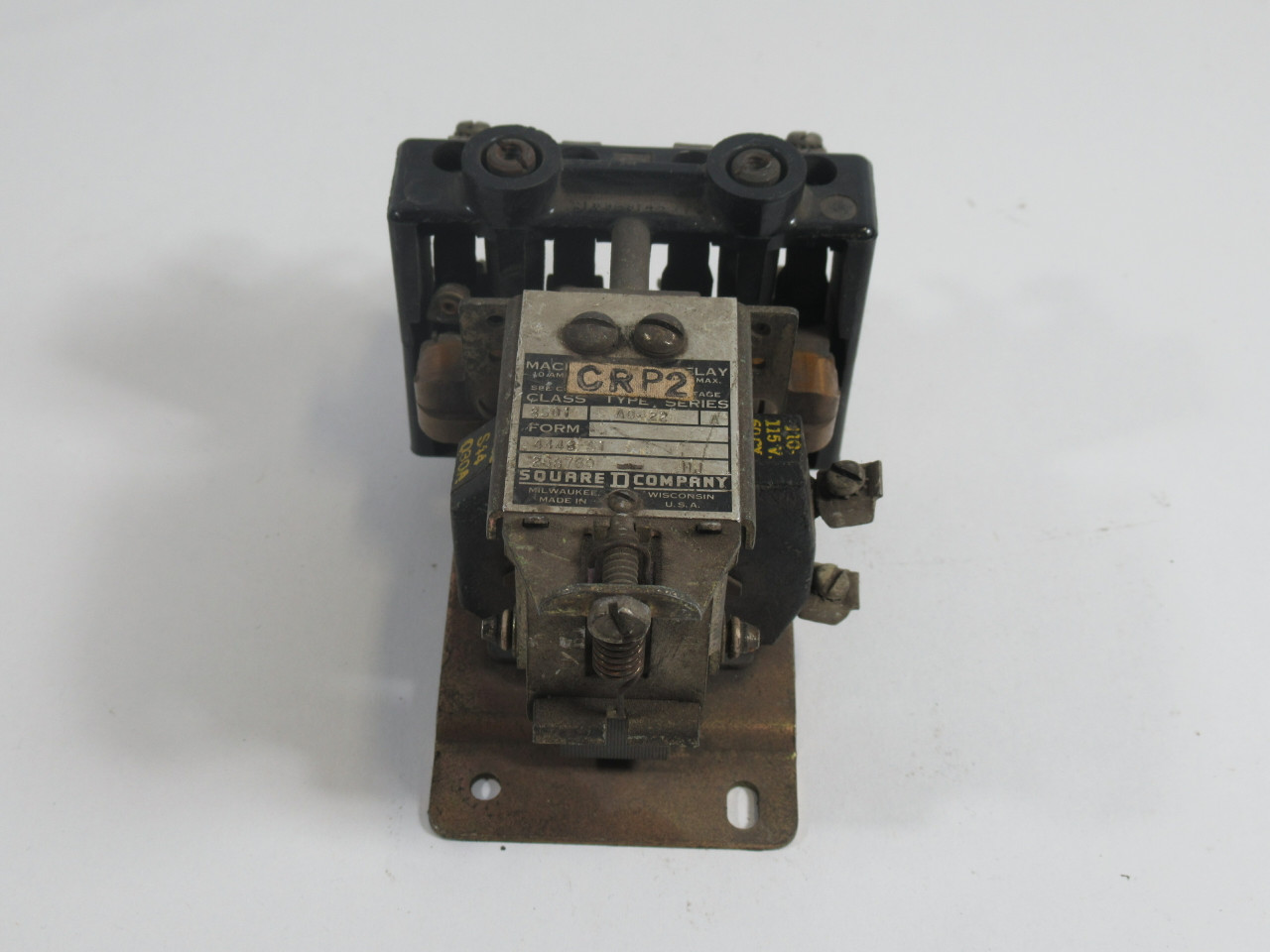 Square D 8501 AO-22 Coil Relay 10A 110/115V 60Hz USED