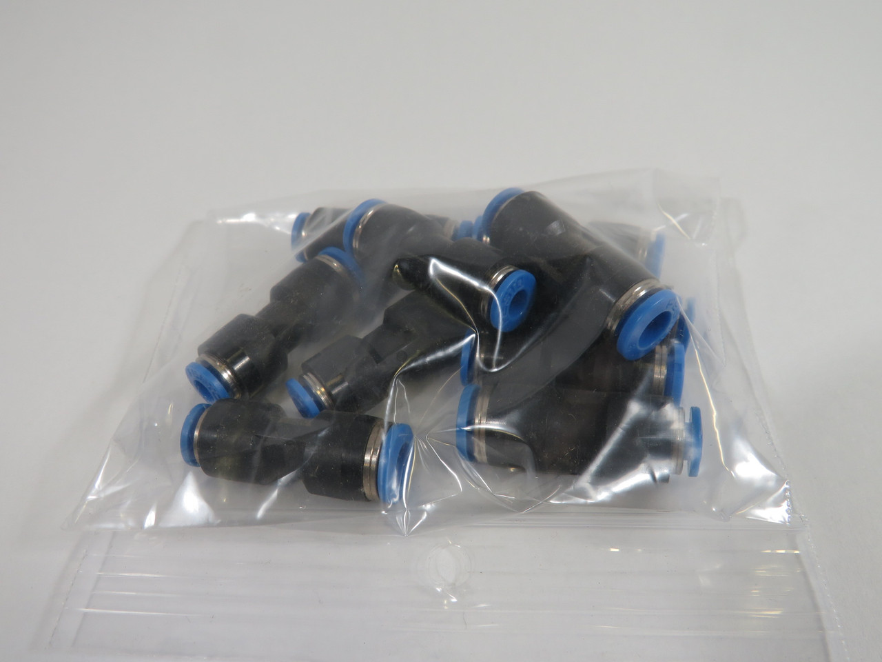 Festo 153037 QS-6-4 Push-In Connector 6mm/4mm Tube OD 10-Pack ! NOP !