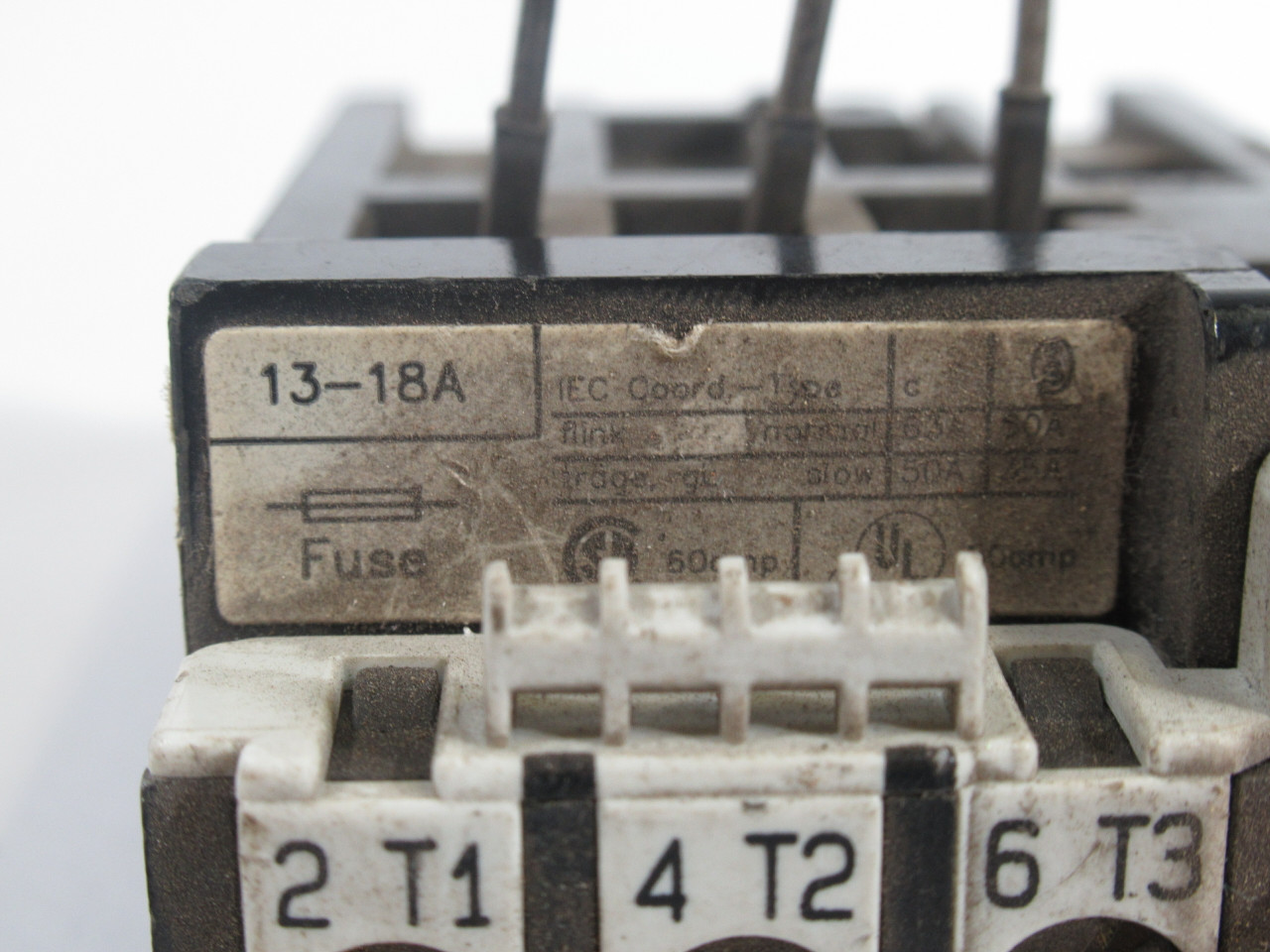 Benedikt & Jager U12/16U-18A Overload Relay 13-18A 660V USED