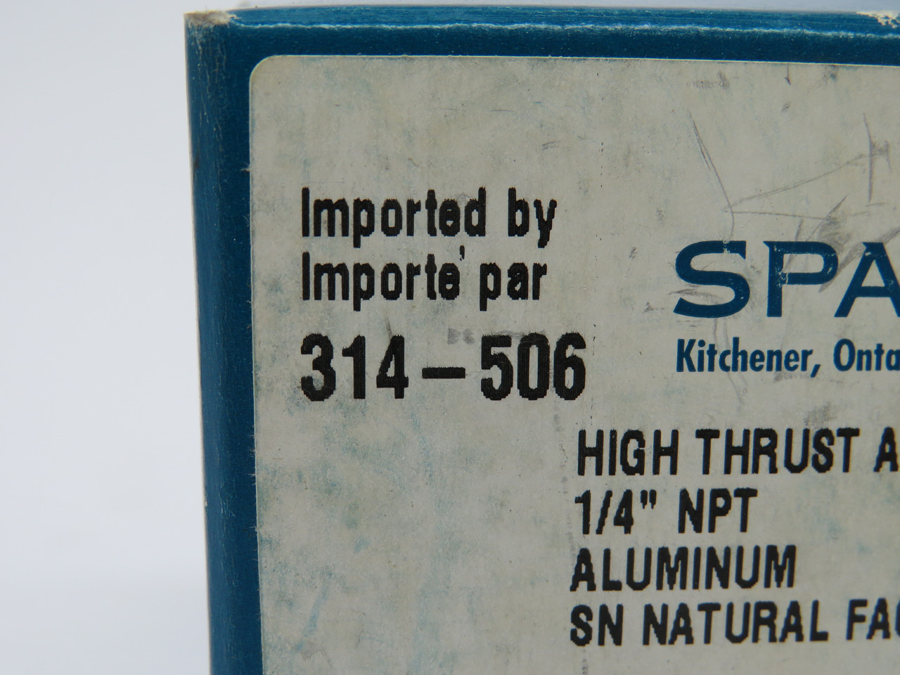 Spaenaur 314-506 High-Thrust Air Nozzle 1/4" NPT Aluminum ! NEW !