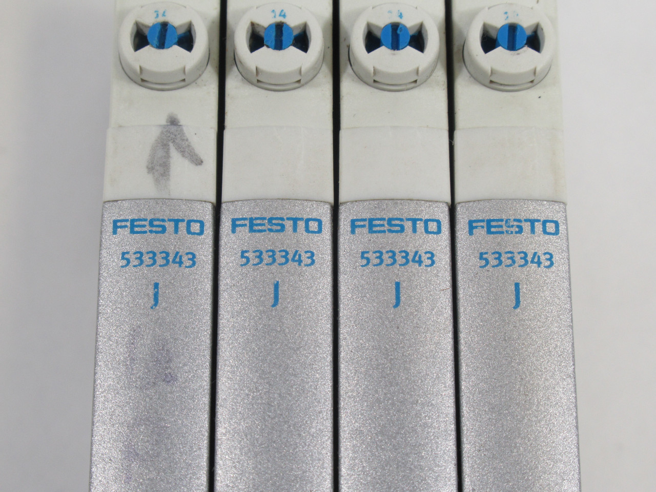 Festo VMPA1-FB-EMS-8 Solenoid Valve Assembly W/ 533343 (x4) USED