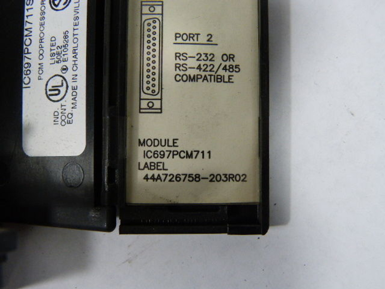 GE Fanuc IC697PCM711 Programmable Co-Processor Module USED