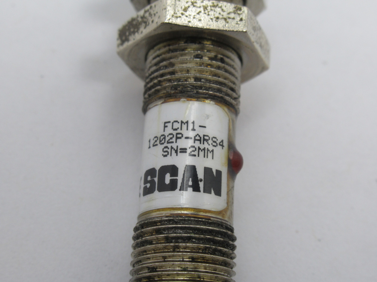 SCAN FCM1-1202P-ARS4 Inductive Proximity Sensor 10-30VDC 10mA USED