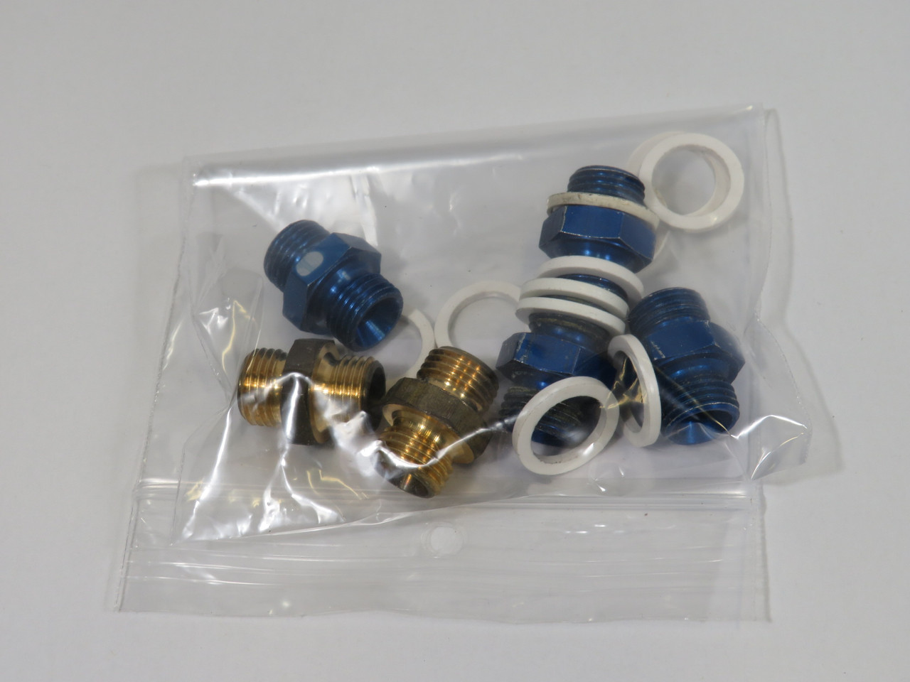 Festo 15623 E-1/4-1/4-MS Double Nipple G1/4" Thread 6-Pack USED