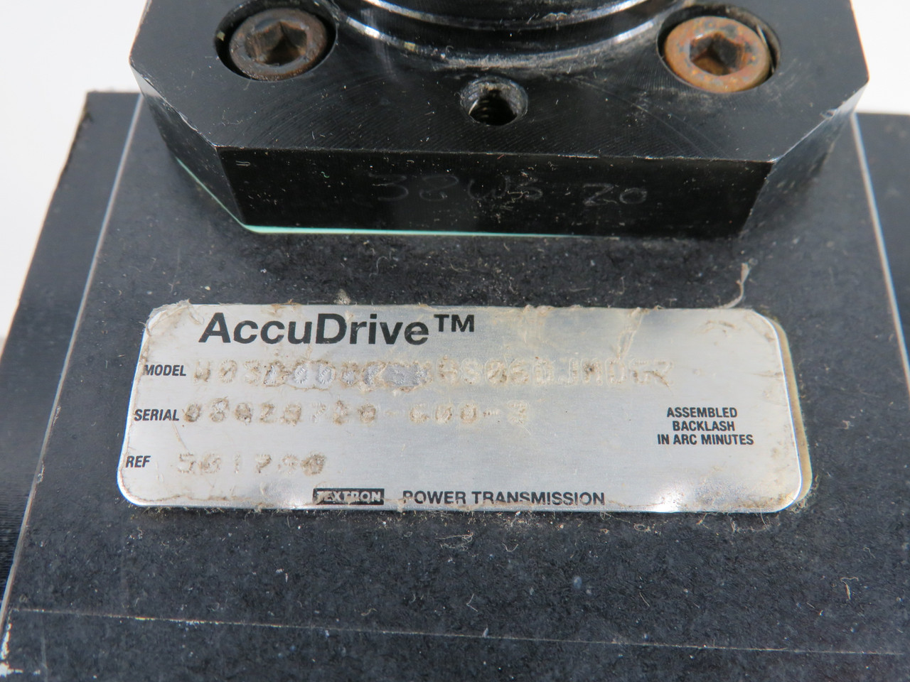 AccuDrive W0380020SKHS06DJMDGZ Gearbox Reducer 20:1 Ratio USED