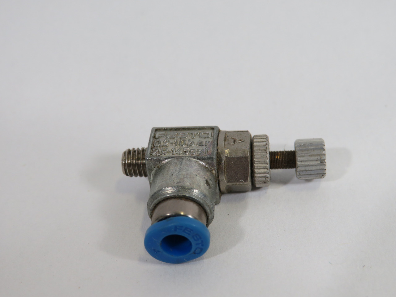 Festo 162961 GRLA-M5-QS-4-RS-B Flow Control Valve No O-Rings Lot of 25 USED