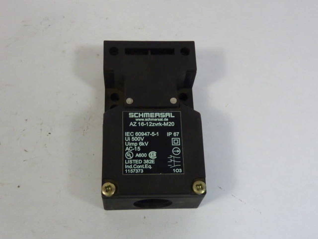 Schmersal AZ16-12zvrk-M20 Safety Switch 500V 4A USED