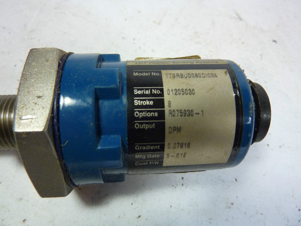MTS TTSRBU0080DI004 Linear Position Sensor USED