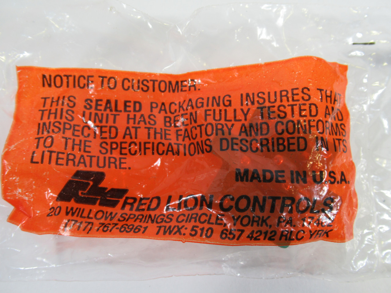 Red Lion Controls OMD00000 Relay Module 115/230VAC Supply 1A 2 Outputs ! NEW !