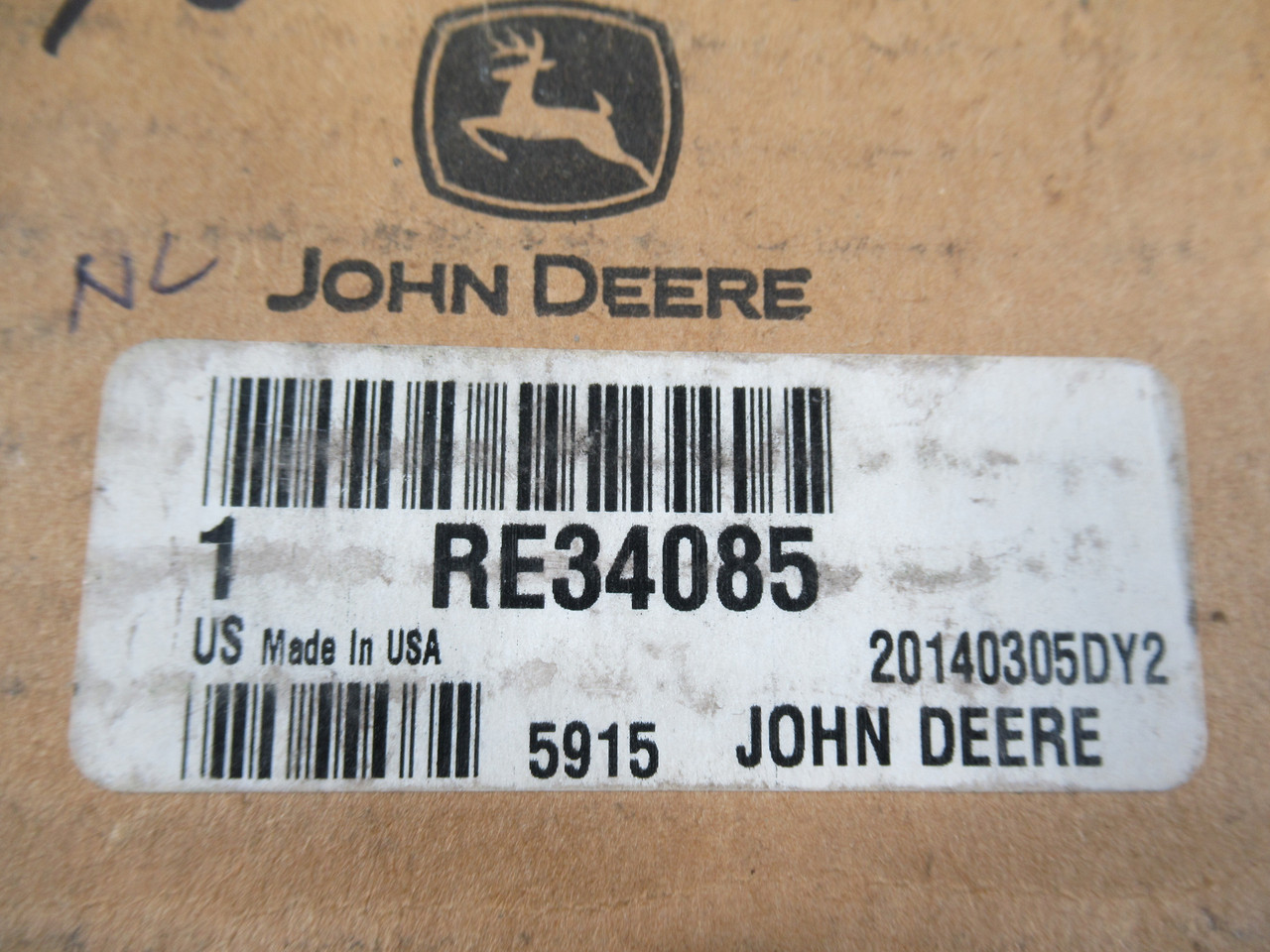 John Deere RE34085 Piston DAMAGED ! NEW !
