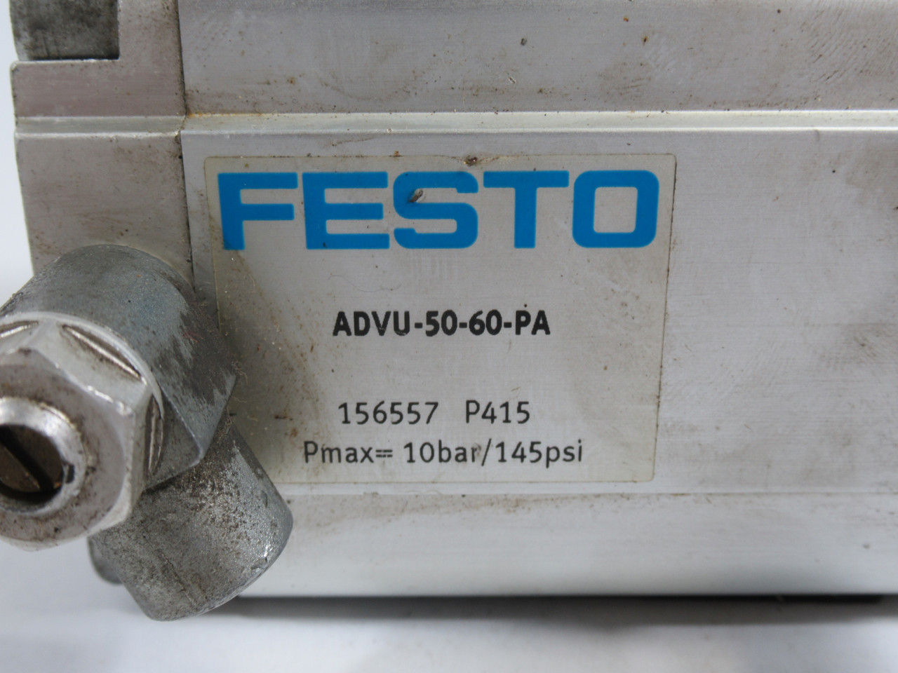 Festo 156557 ADVU-50-60-PA Compact Cylinder 50mm Bore 60mm Stroke USED