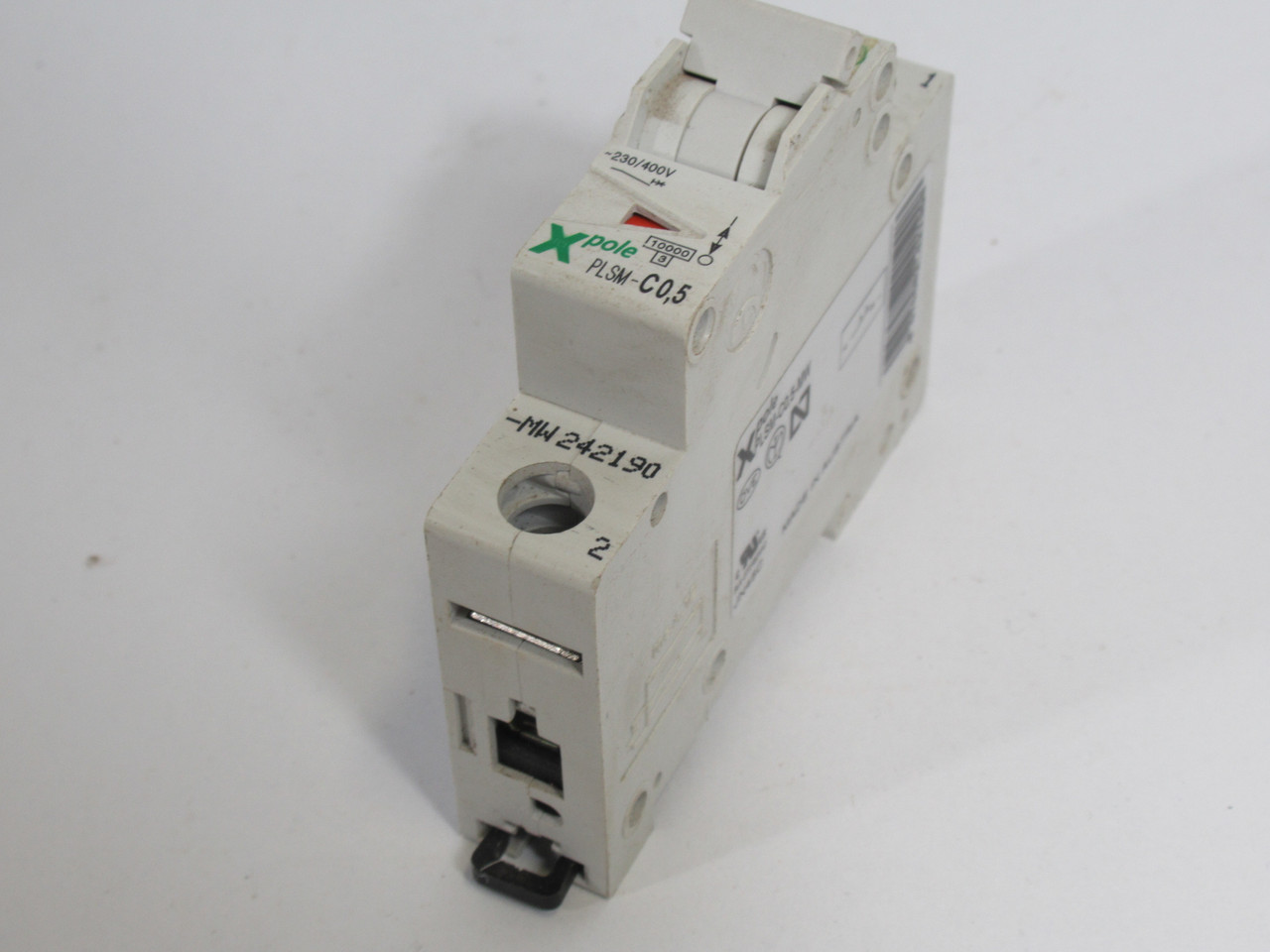 Moeller PLSM-C0,5-MW Circuit Breaker 0.5A 230/400VAC 1P USED