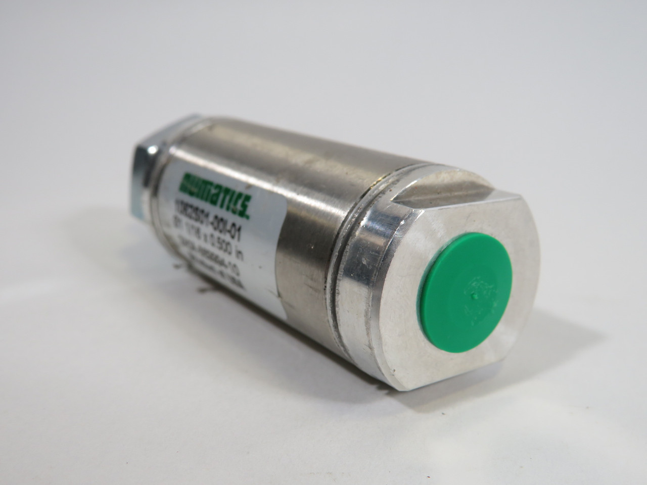 Numatics 1062S01-00I-01 Single Acting Pneumatic Cylinder 1-1/16" B 1/2" S USED