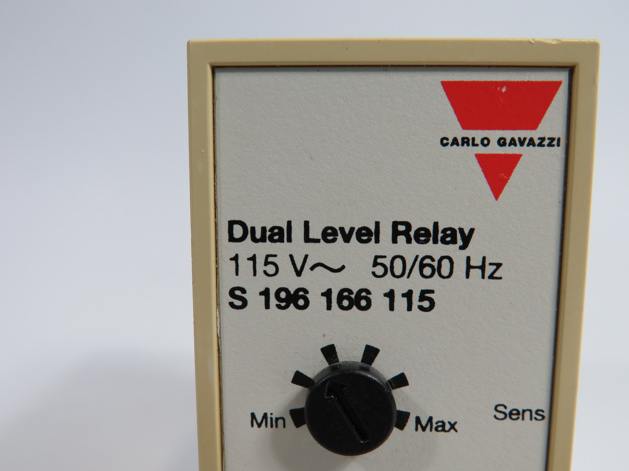 Carlo Gavazzi S196166115 Liquid Level Sensor Relay 115V 11Pin USED