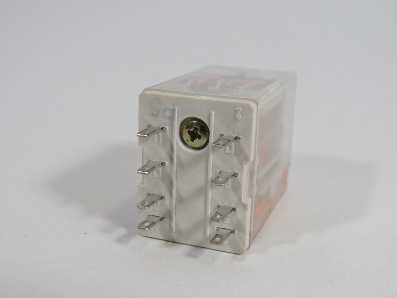 Relpol R2-2012-23-5120-WTL Plug-In Relay 120V 12A 8-Blade USED