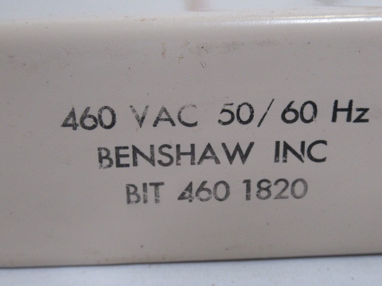 Benshaw BIT-460-1820 Transformer 460VAC 50/60Hz USED