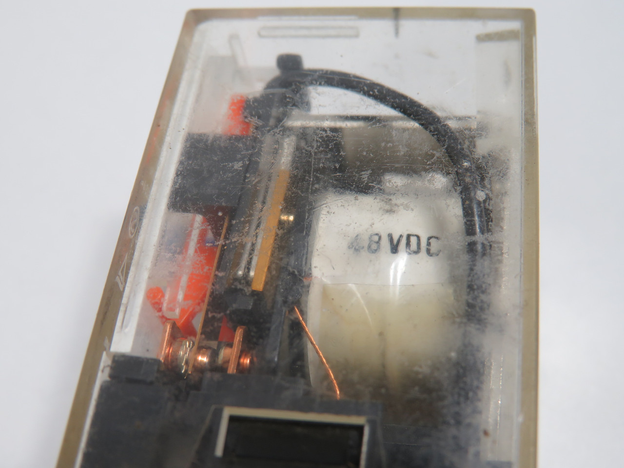 Omron MK2P-S-DC48 Plug-In Relay 48VDC 10A 8-Pin USED