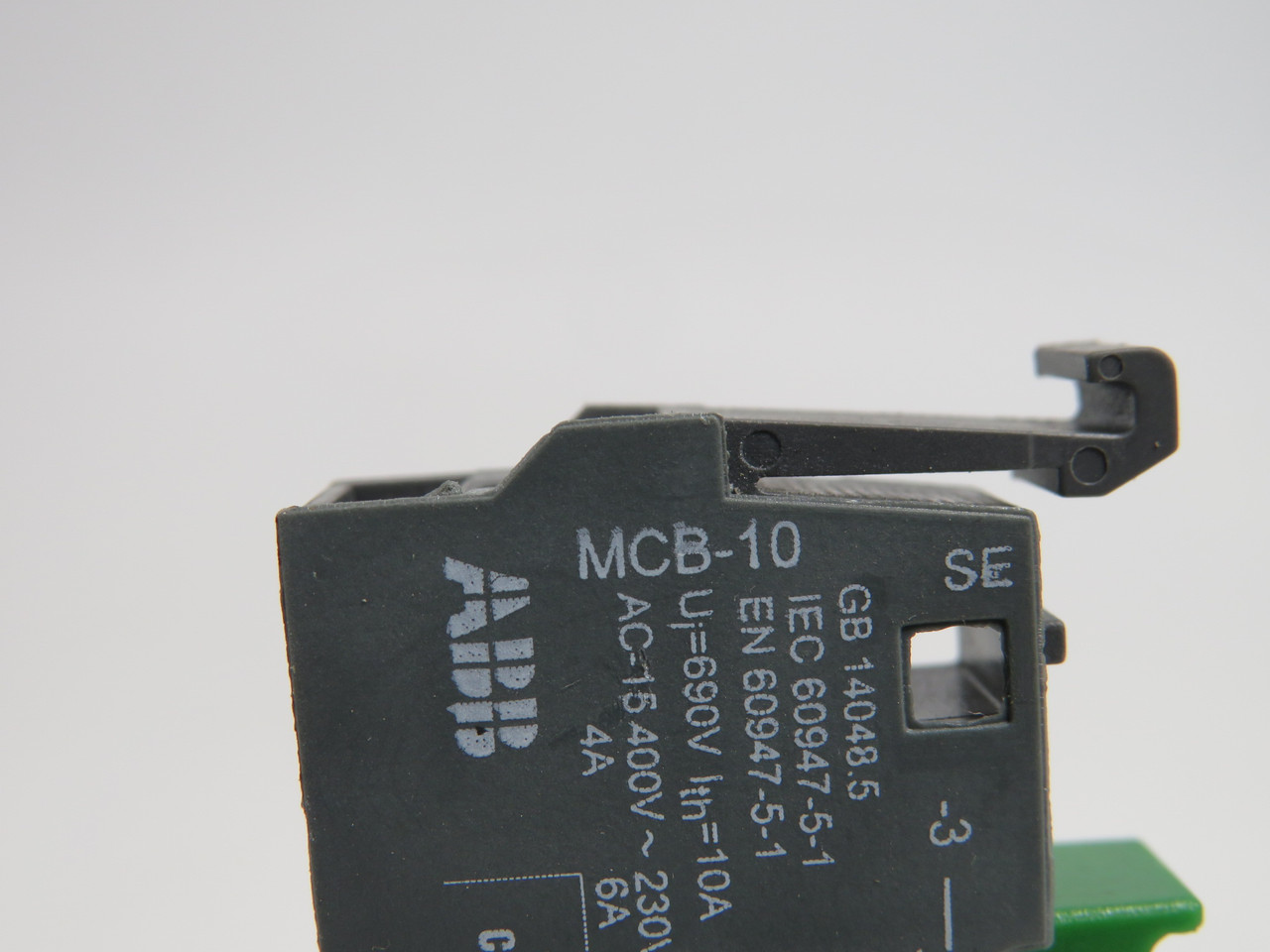 ABB MCB-10 Contact Block 1NO 690V 10A ! NOP !