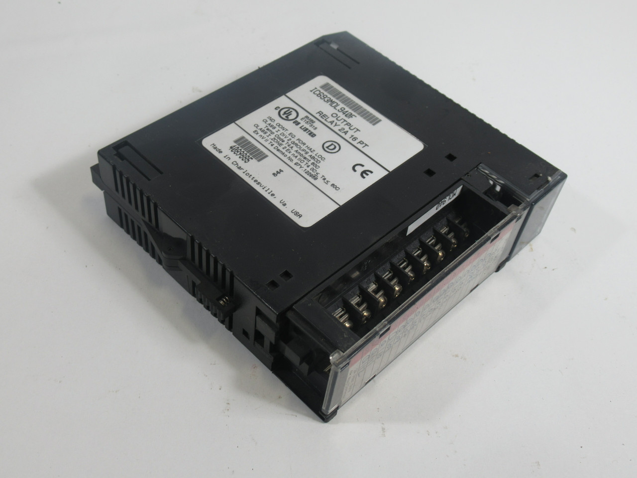 GE Fanuc IC693MDL940F Output Relay Module 2A 16PT USED