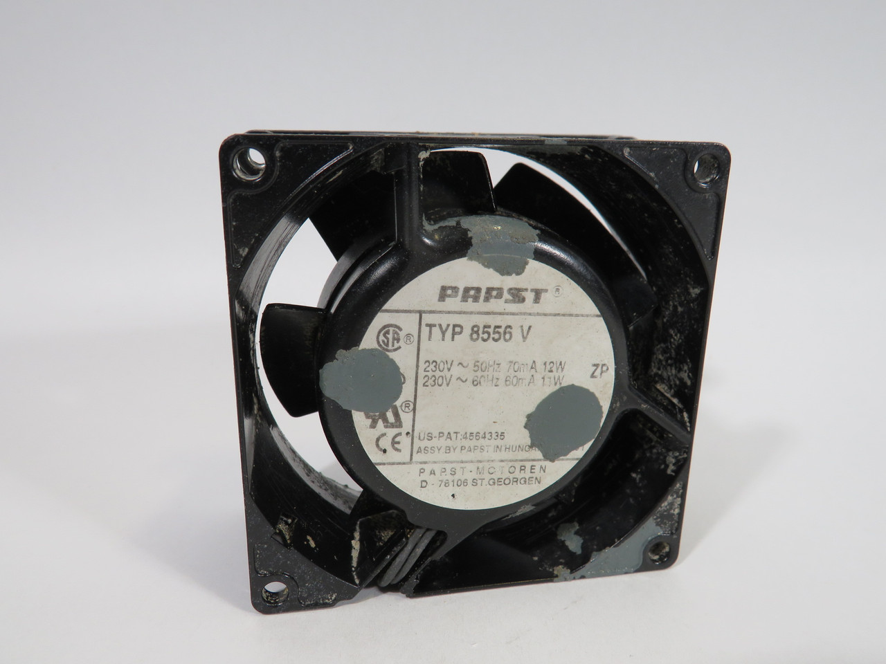 Papst 8556V AC Axial Fan 230V USED