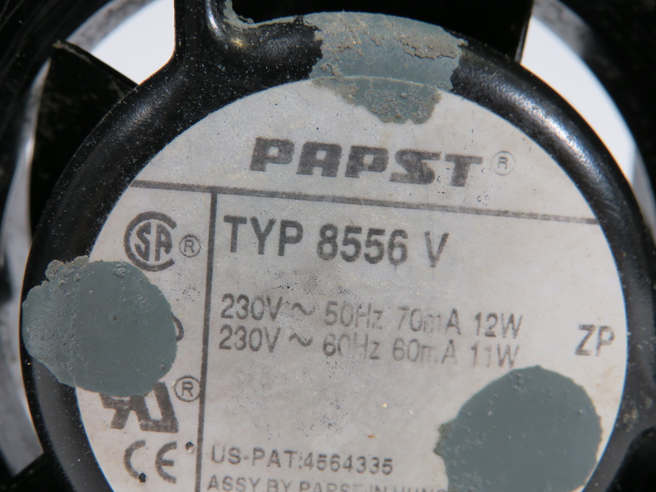 Papst 8556V AC Axial Fan 230V USED