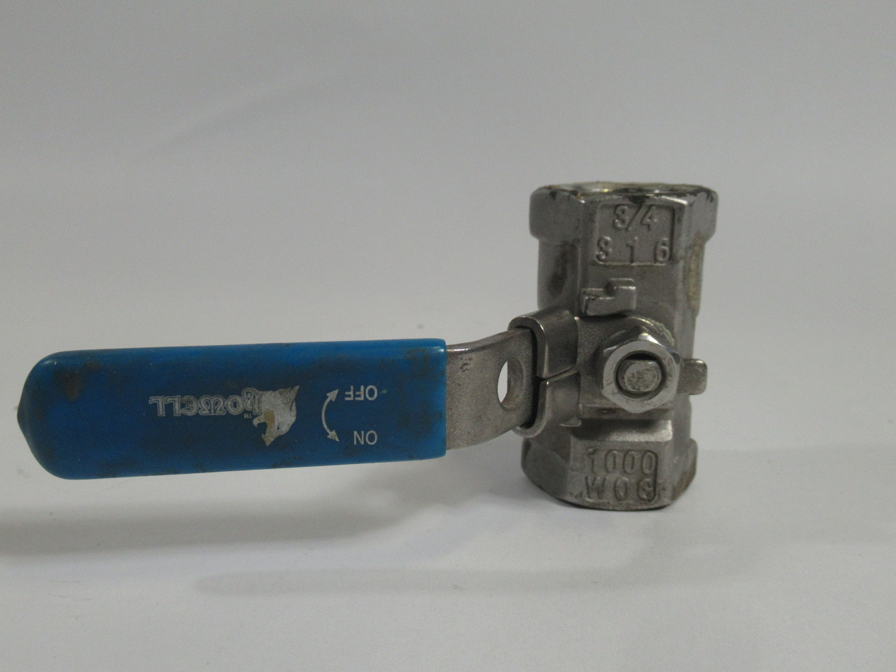 Howell H1-SS-IP-R-2 Ball Valve 316 3/4 NPT 1000 WOG USED