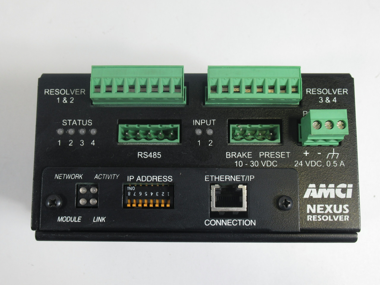 AMCI NX2A4T-11 Resolver Interface Module 4Channel V.1 Firmware NO MOUNTS USED