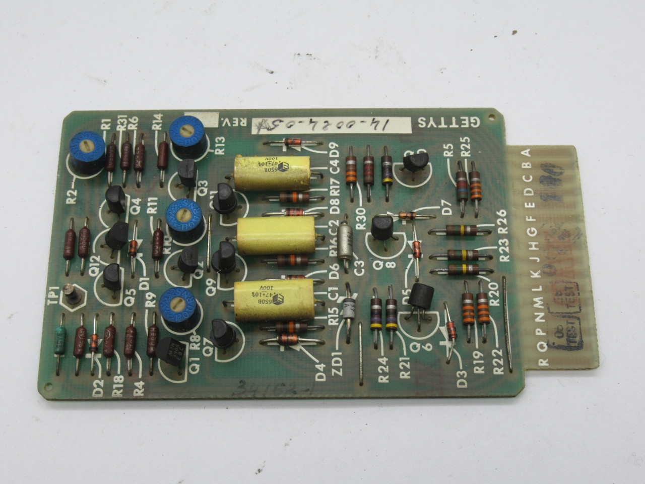 Gettys 14-0024-05 Circuit Board No Revision USED