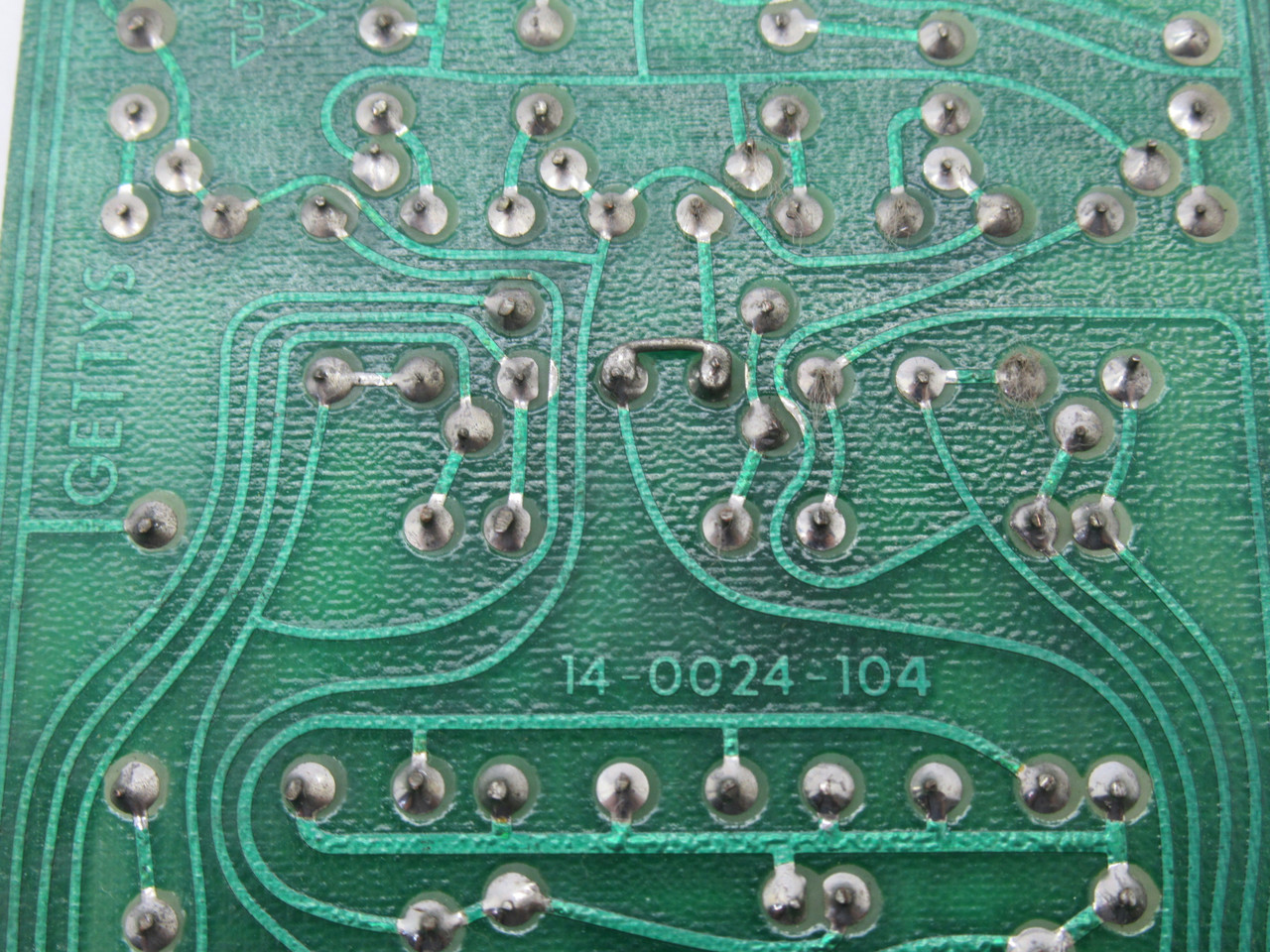 Gettys 14-0024-05 Circuit Board No Revision USED