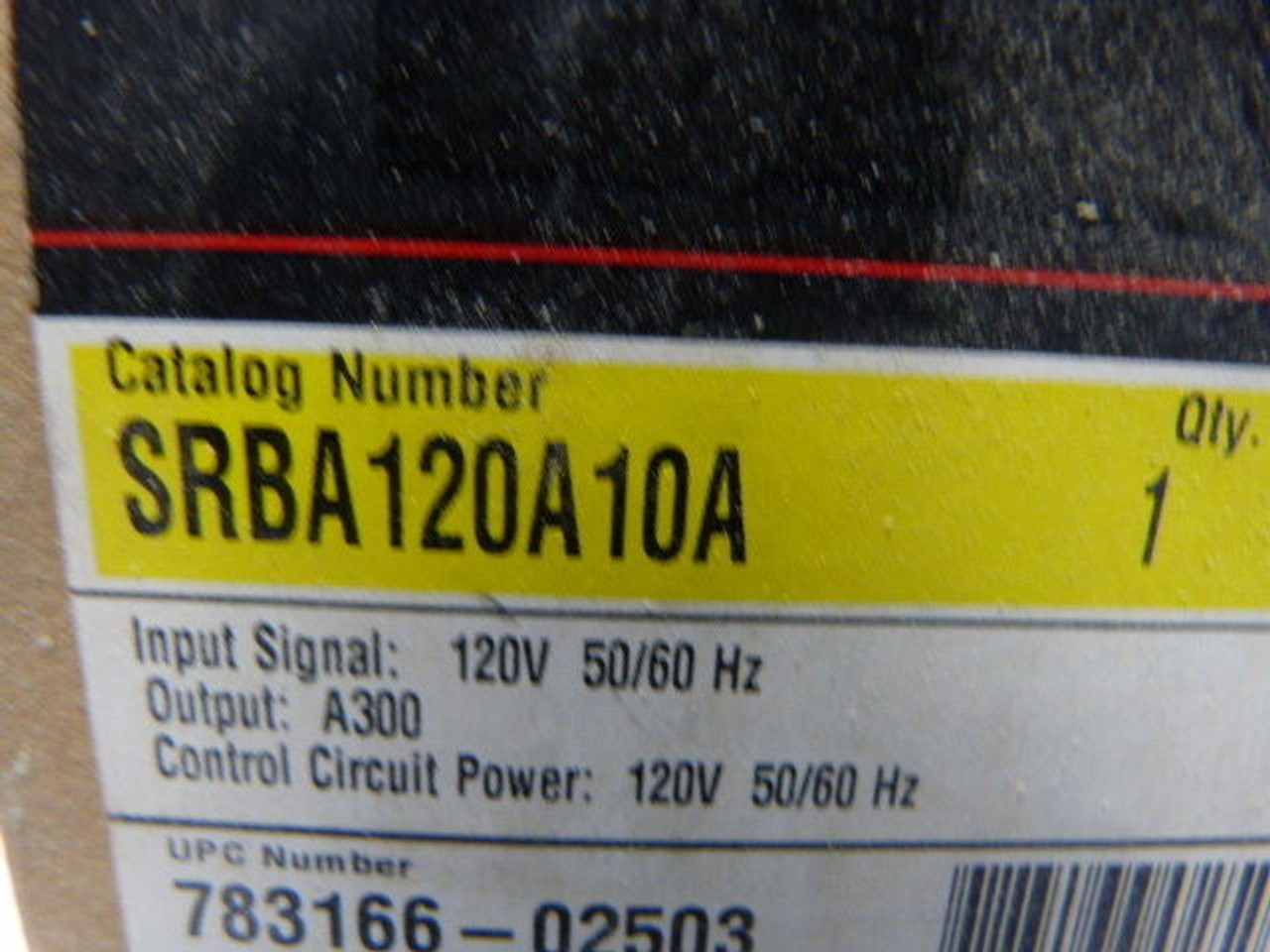 General Electric SRBA120A10A Smart Relay Block 120V 50/60Hz ! NEW !