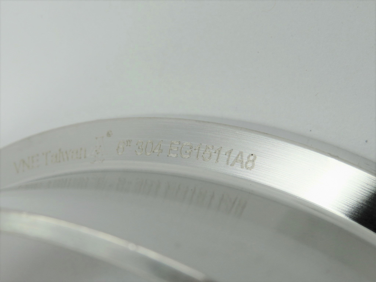 VNE EG1511A8 Stainless Steel Welding Ferrule 8" *Shelf Wear* ! NWB !