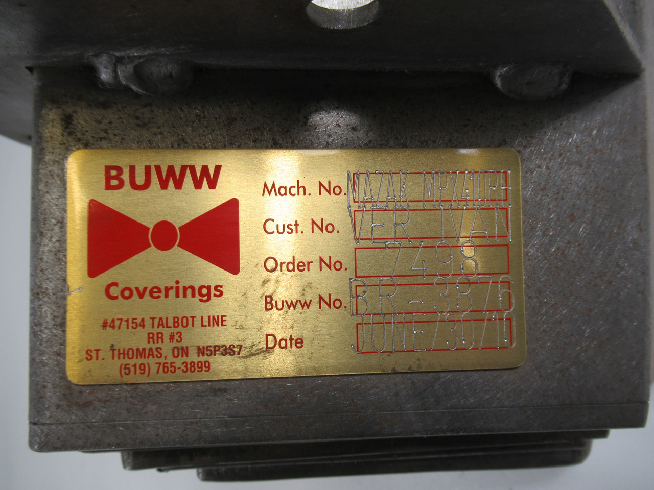 Buww Coverings BR-3876 Way Cover 18-69cm USED