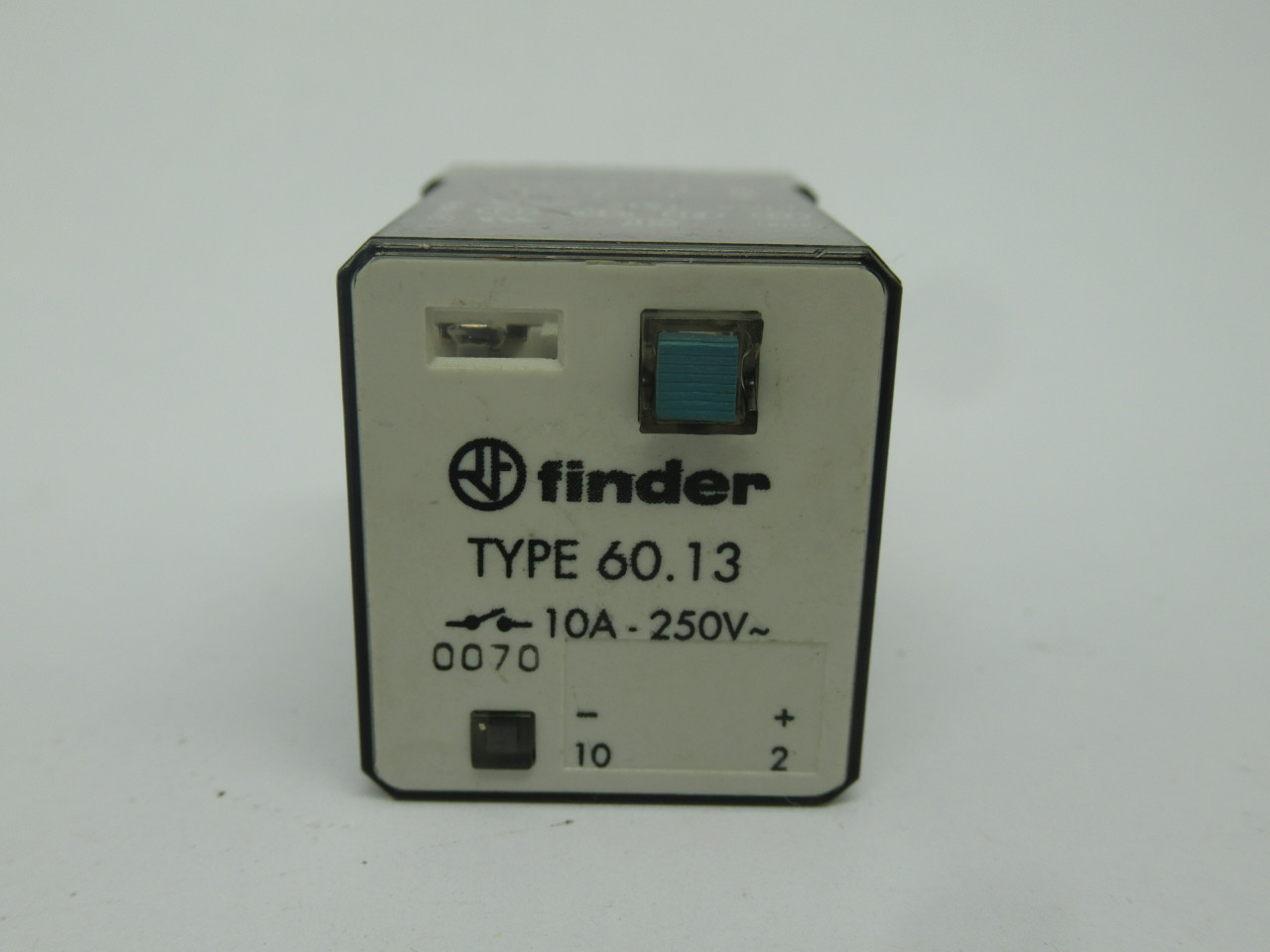 Finder 60.13.9.024.0070 General Purpose Relay 24VDC Coil 10A 11-Pin USED