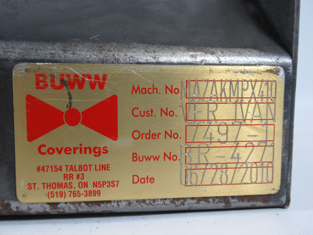 Buww Coverings BR-4271 Way Cover USED
