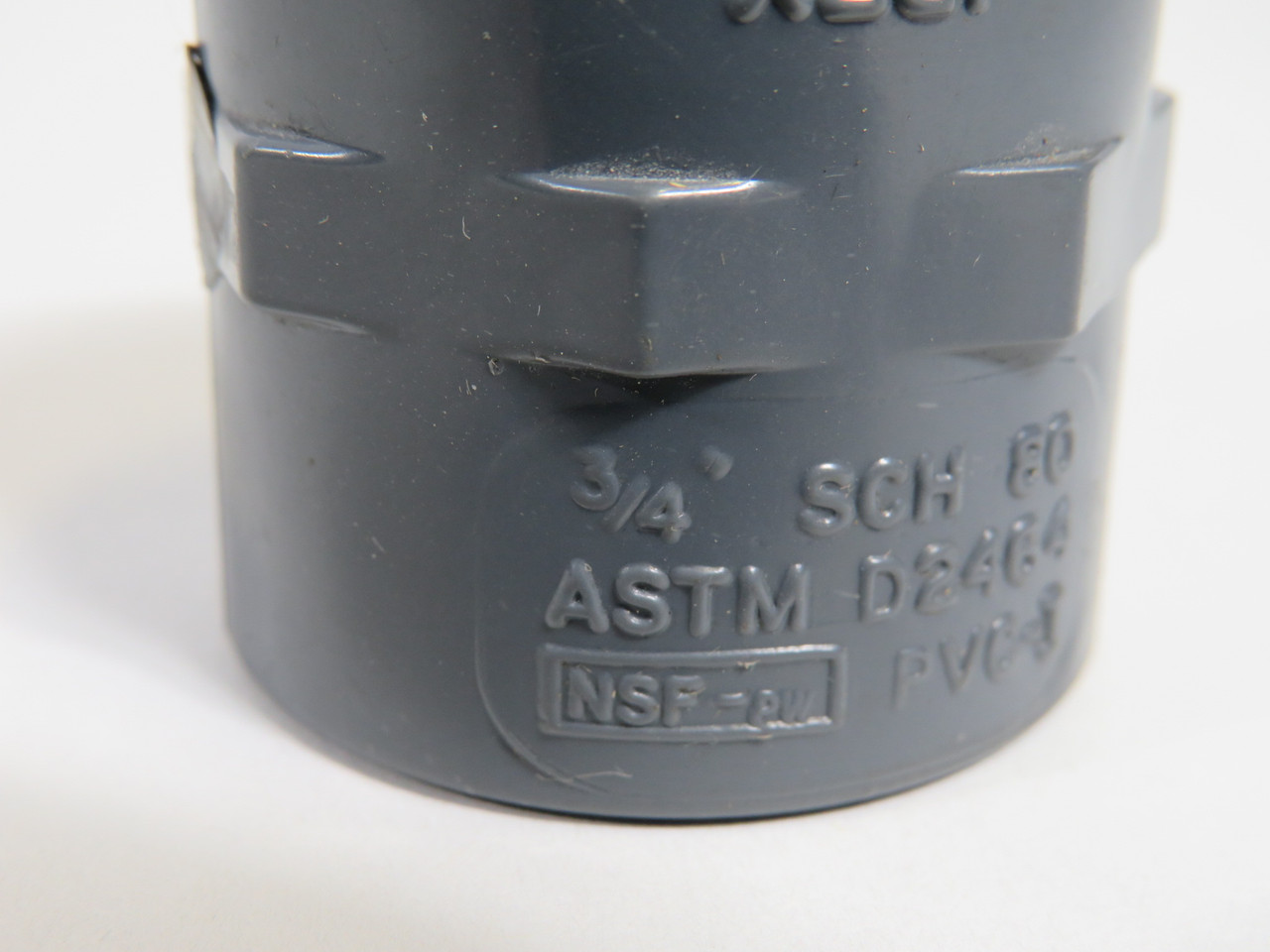 IPEX 036107 SCH80 PVC Coupling 3/4" x 3/4" Female Thread x Female Thread NOP