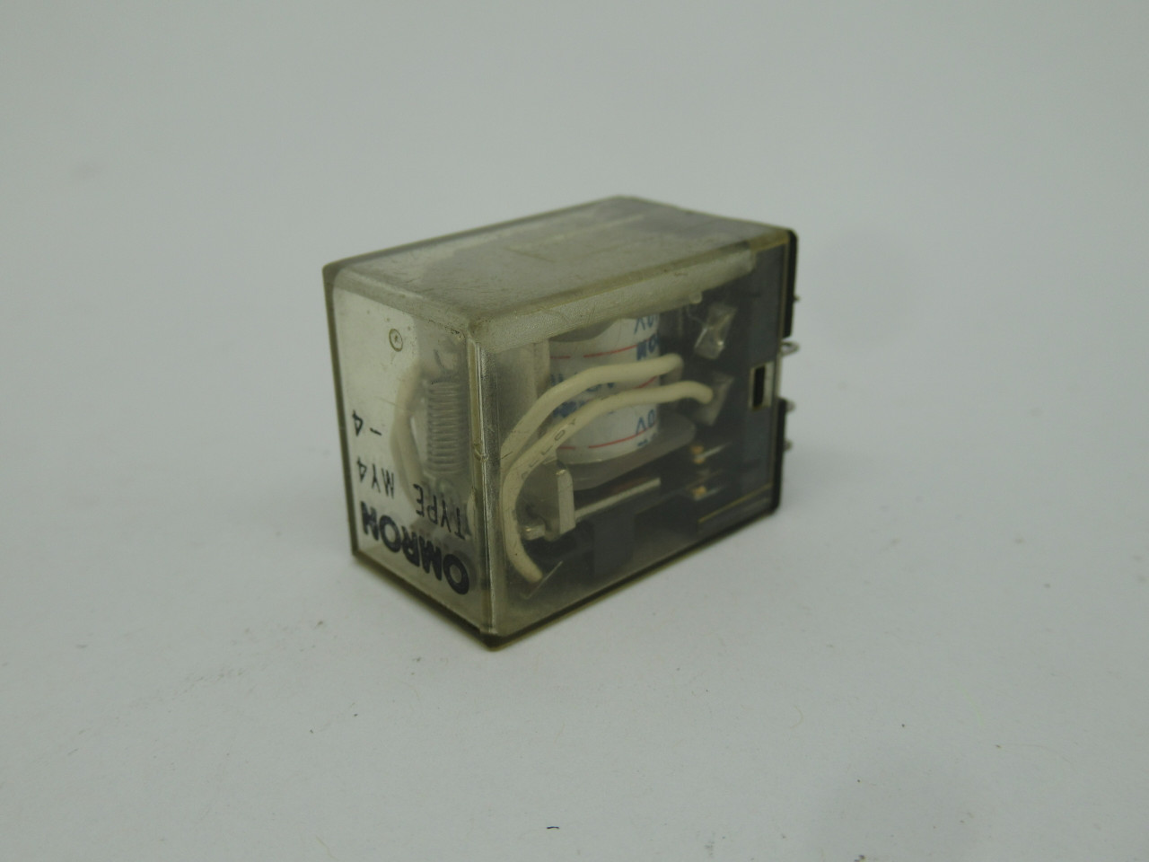 Omron MY4-4 Relay 110VAC Coil 14-Pin USED