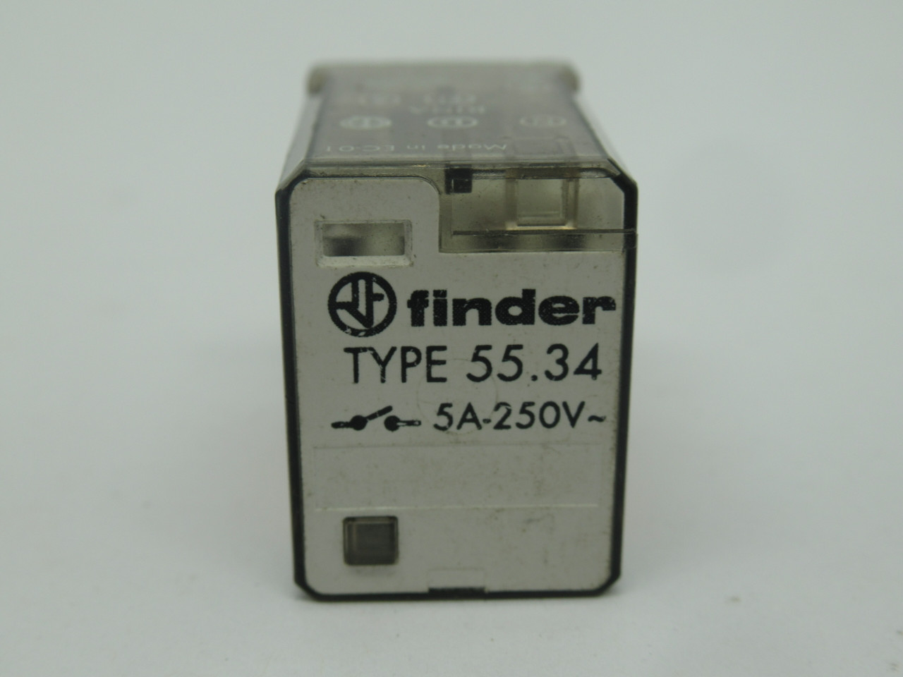 Finder 55.34.8.110.0030 Relay 110VAC Coil 5A 14-Pin USED