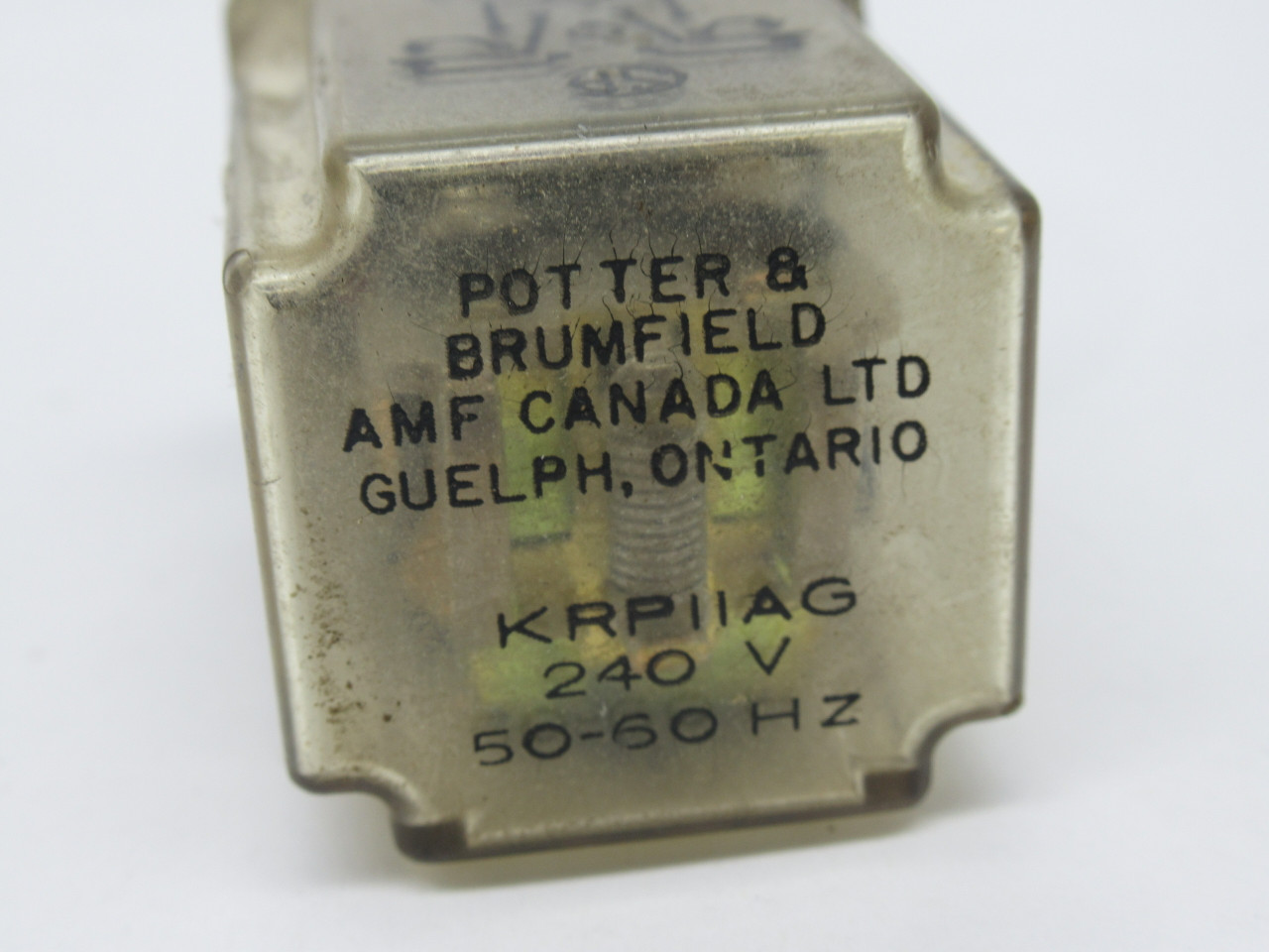Potter & Brumfield KRP11AG Relay 240V 50/60Hz Coil 8-Pin USED