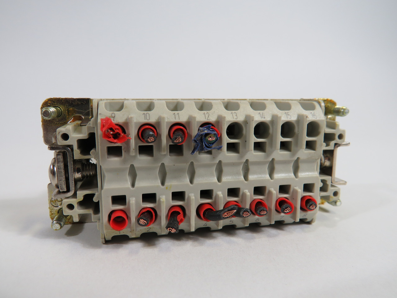 Weidmuller 1873560000 Female HDC Insert 500V 16A w/ 1657270000 Enclosure USED