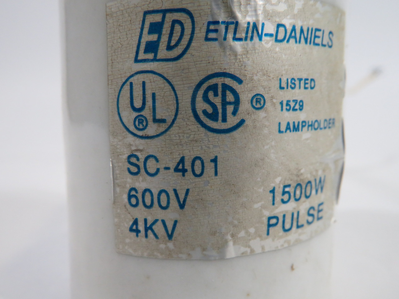 Etlin-Daniels PAR64-9SEW2 Light Fixture 1500W 600V 4KV 1.5 Base Dia. USED